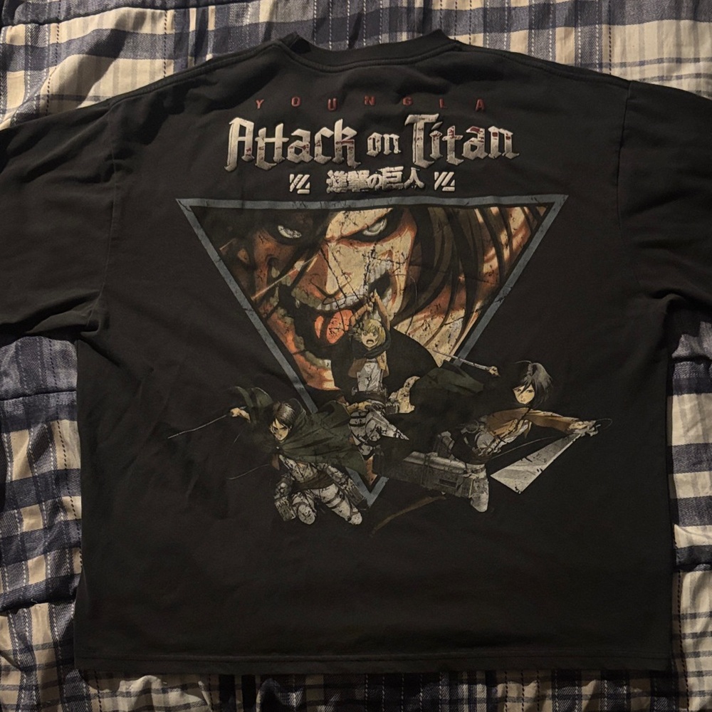 Black Attack on Titan Shirt